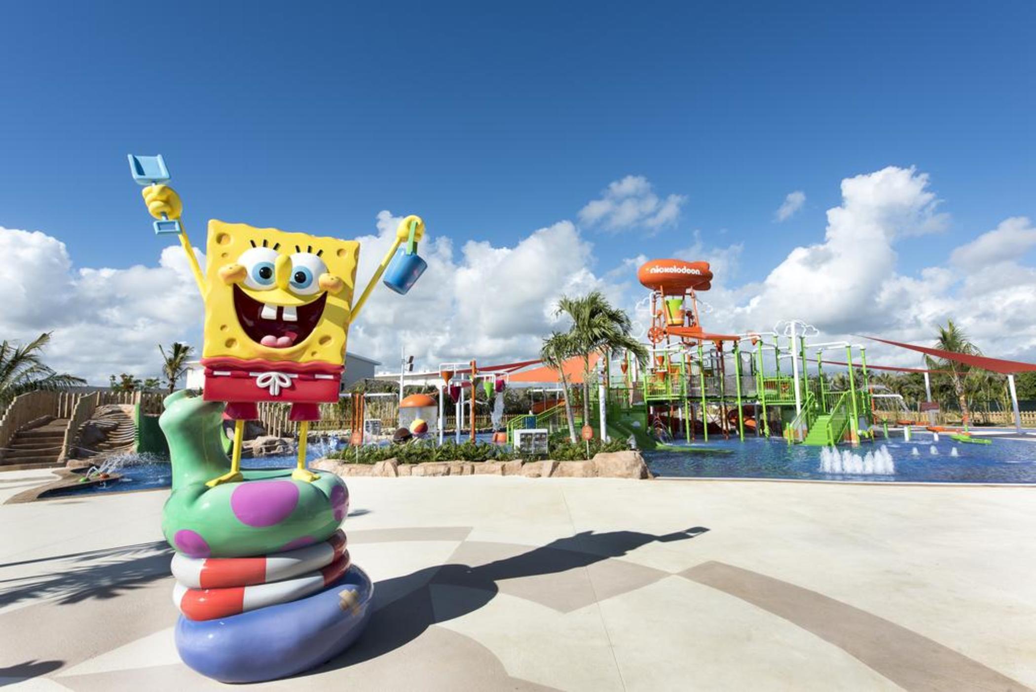 Nickelodeon Hotels & Resorts Punta Cana Exterior photo SpongeBob SquarePants at the water park