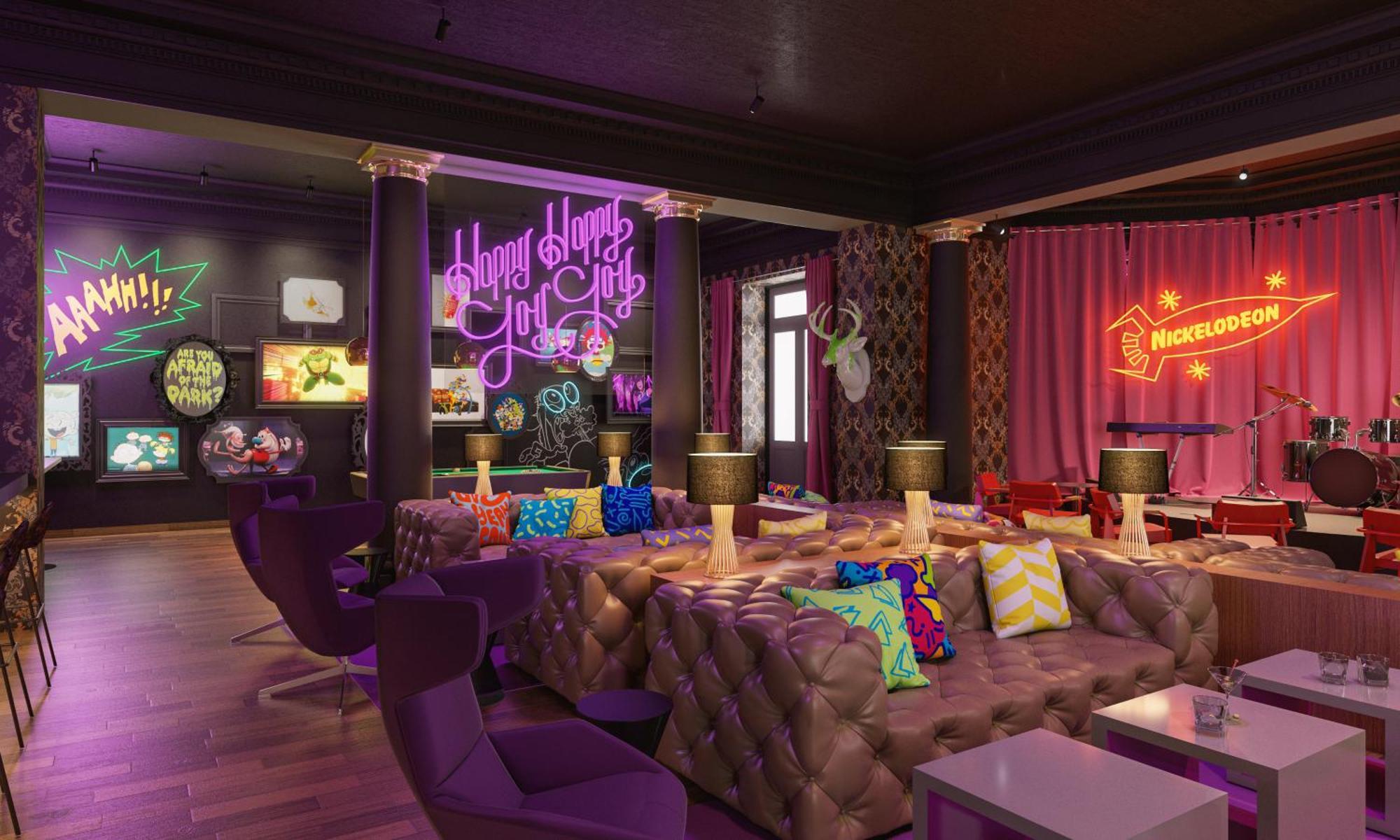 Nickelodeon Hotels & Resorts Punta Cana Exterior photo Interior of the restaurant